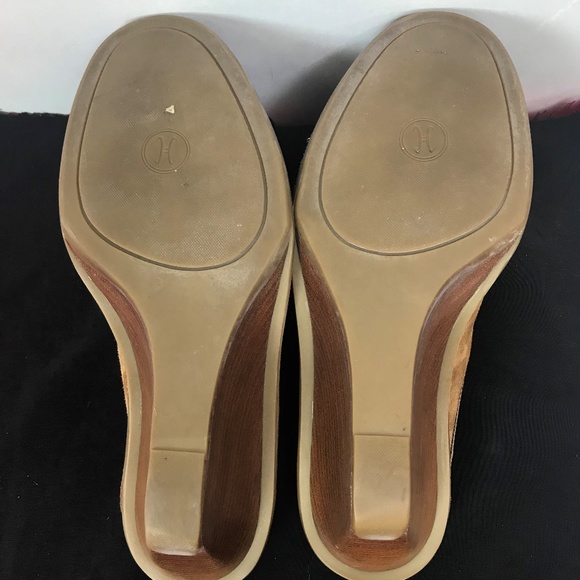 Cole Haan Suede Wedge Clogs 7 - Picture 7 of 8